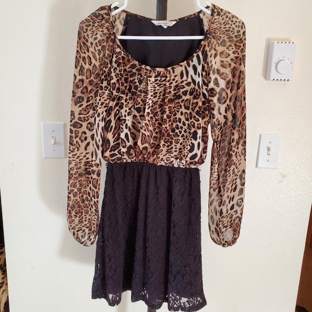 B2G1 FREE, Leopard print dress